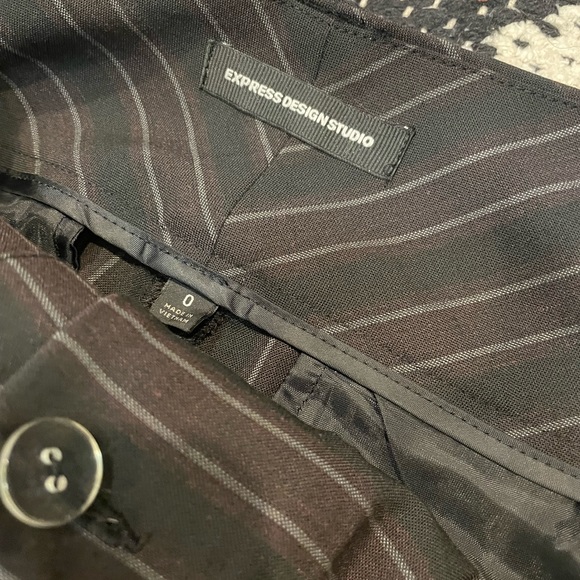 Y2K high rise express designestudio flare trousers size 0 - Picture 10 of 14